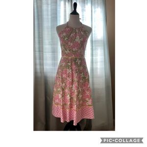 Lily Pulitzer halter top dress size 8